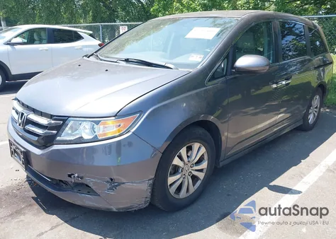 2016 Honda Odyssey Ex-L из США, поврежденный, VIN 5FNRL5H63GB106832